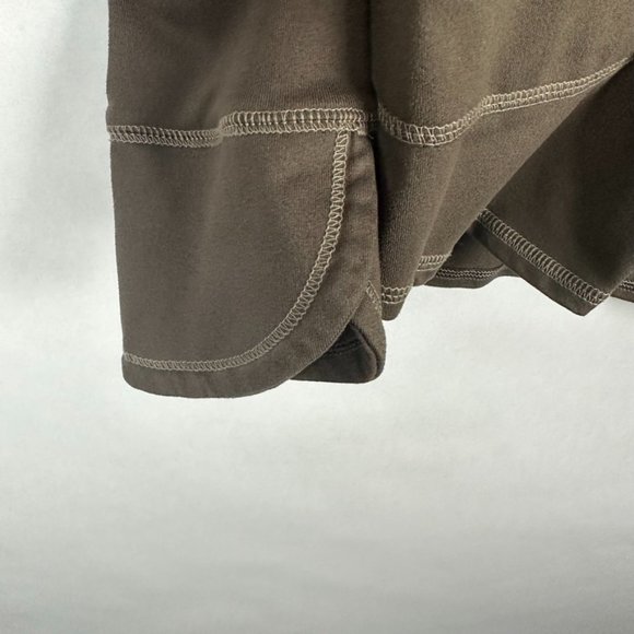 Lucy Womens Full Zip Hooded Jacket Sweater  Size XL Active Wear Athletic Brown - Picture 3 of 7